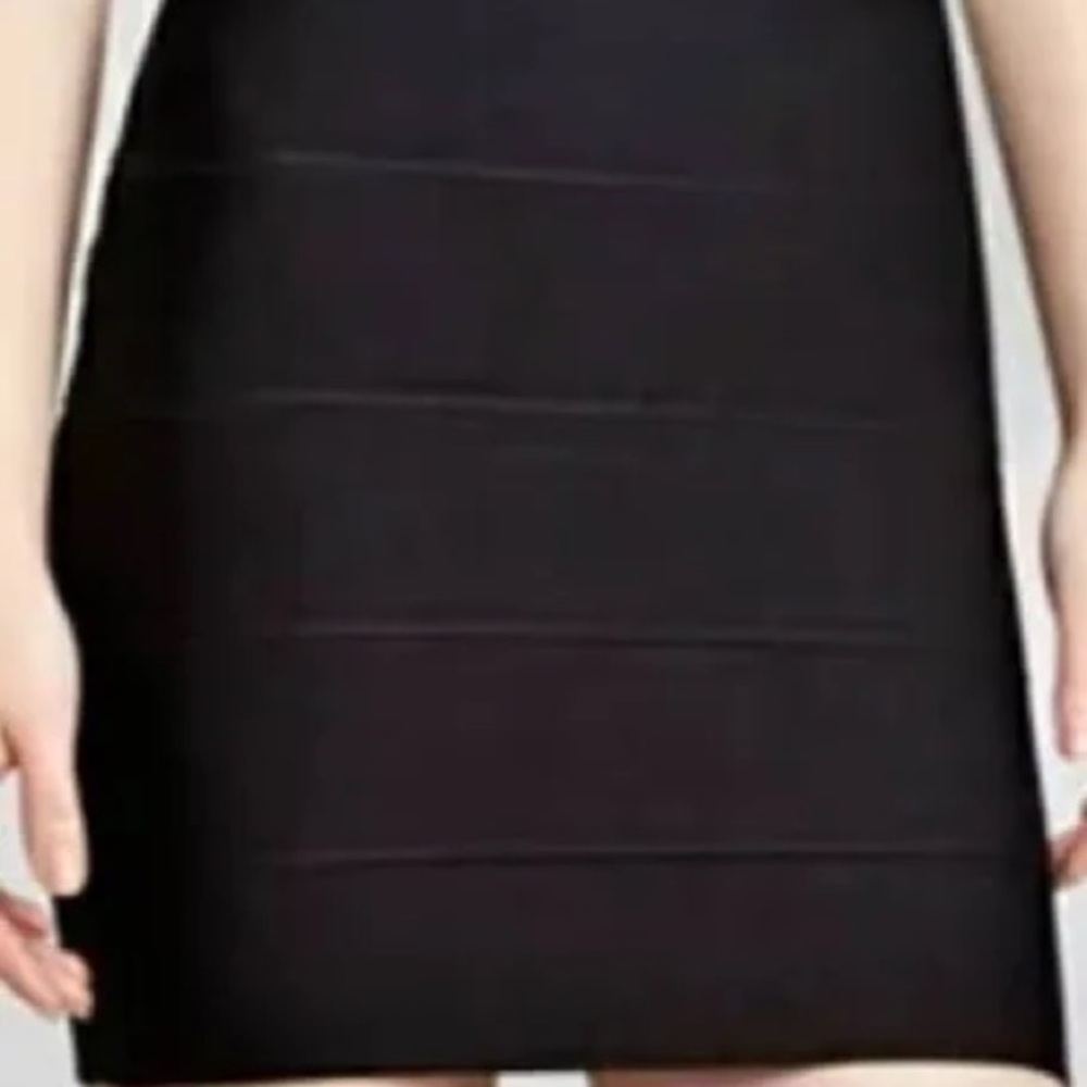 BCBGMaxAzria Black Mini Skirt